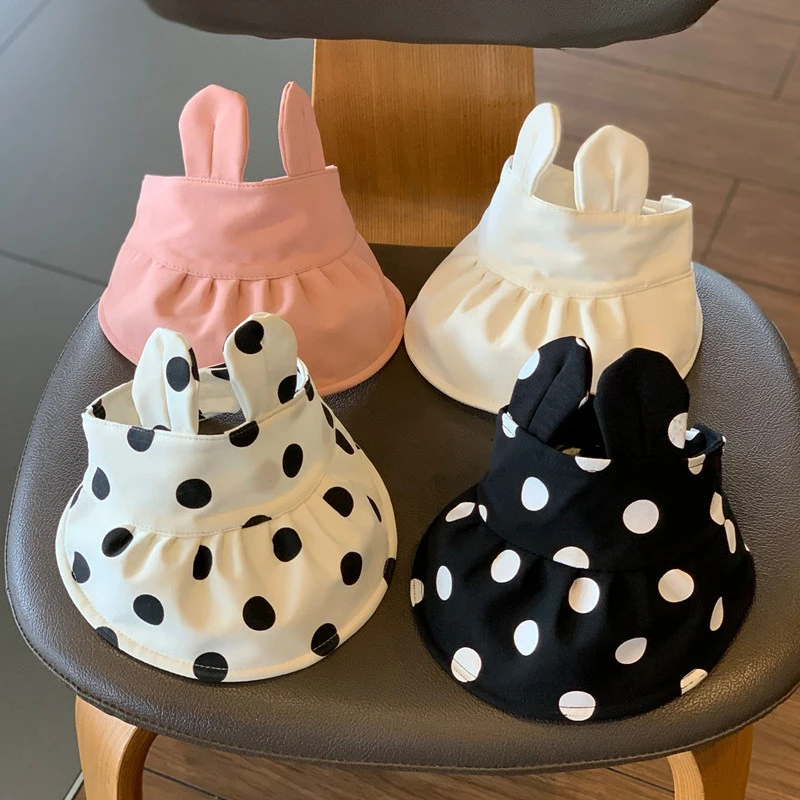 

Newsborn Baby Caps Summer New Solid Color Simple Infant Sunshade Hat Breathable Korean Version Traveling Beach Kids Sun Hat