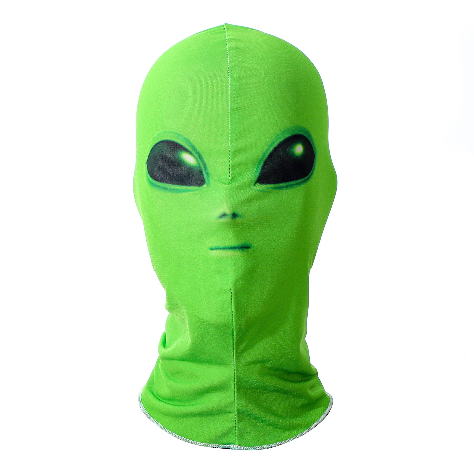 Green ET Alien Masks Halloween Cosplay Movie Actors UFO Alien Full Face Headgear Cover Helmet Headwear Carnival Masquerade Props