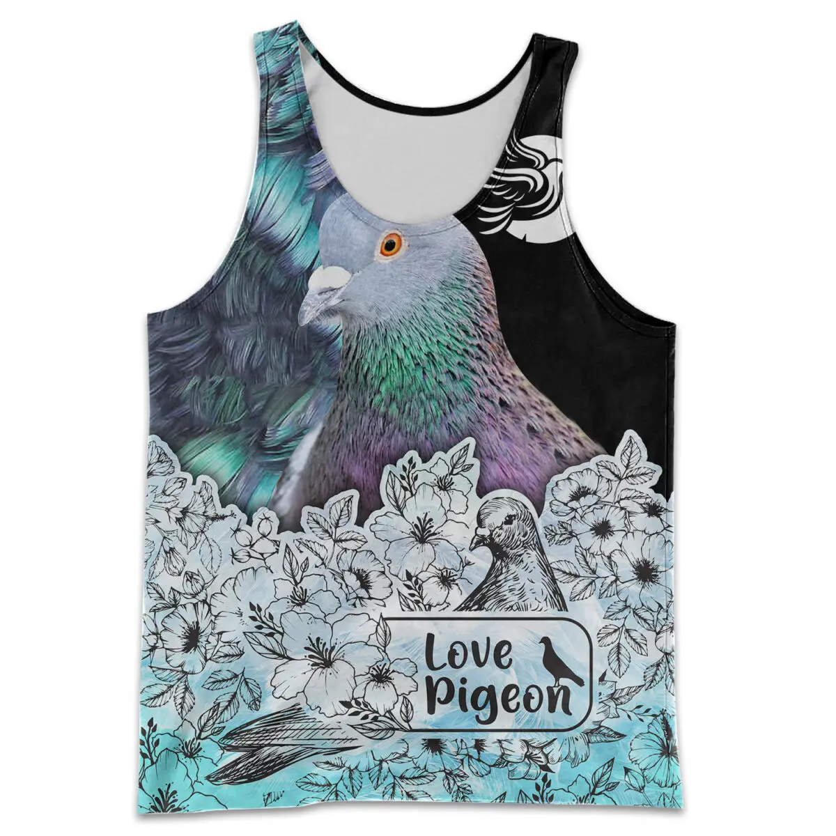 

CLOOCL Men Tank Tops Cartoon Animal Pigeon 3D Printed Vest Summer Fashion Style Fitness Sleeveless Pullover Tops & Tees