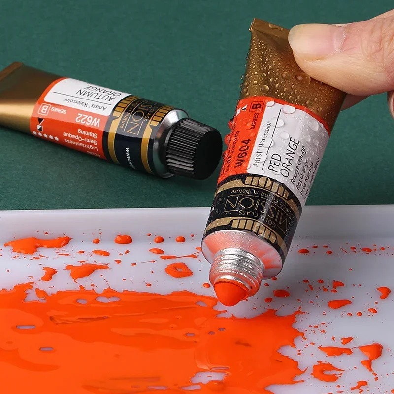 Корея MIJELLO MISSION Золотой акварельный пигмент/краска 15 мл 573 ~ 632 Главный класс