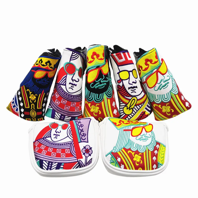 Club Head Covers Driver Woods Hybrid Golf Club Head Protective Sleeve Putter Cover