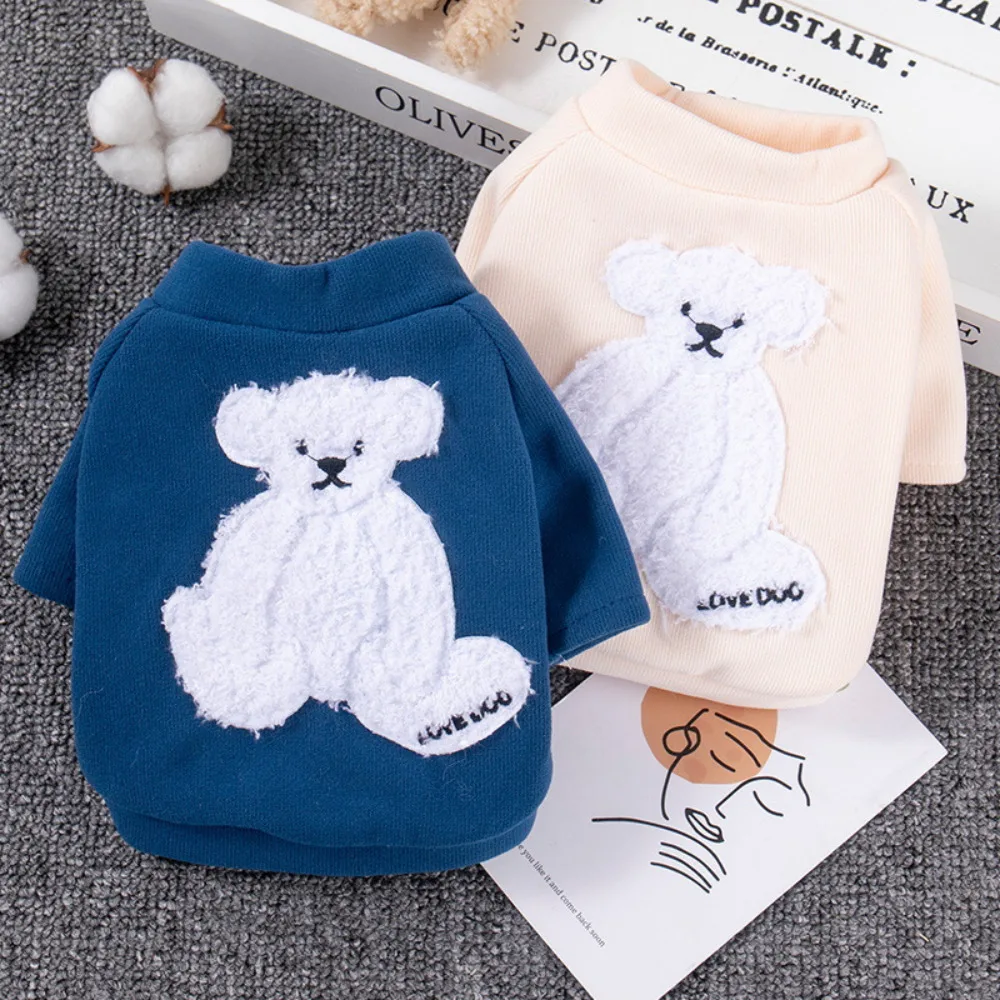 

Pet Clothes Winter Autumn Fashion Cartoon Desinger Sweater Small Dog Warm Pullover Cat Knitwear Schnauzer Yorkshire Chihuahua