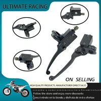 motorcycle brake pump is used for mud pit bicycle atv quadruped front master cylinder and left and right hydraulic brake rods
