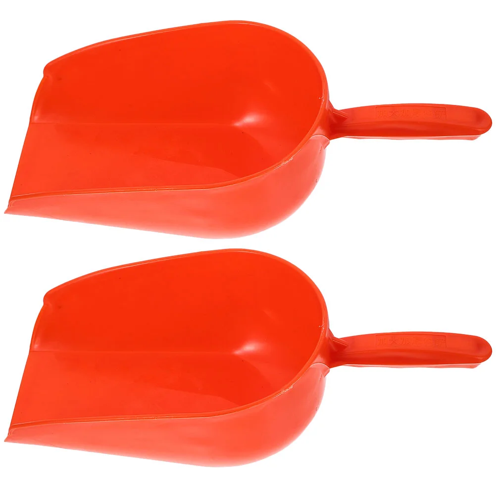 

2Pcs Poultry Feed Reusable Scoop Thicken Feed Poultry Feeding for Farm
