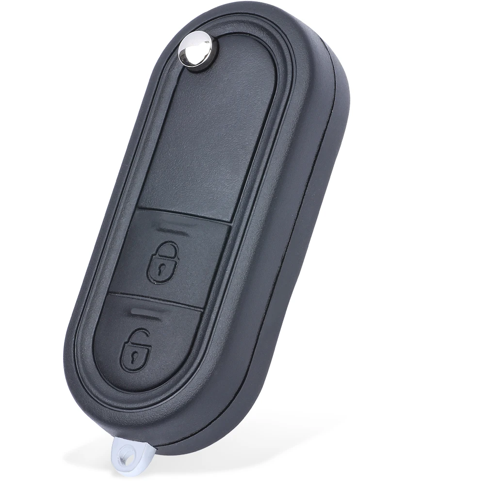 KEYECU 433 МГц ID46 чип откидной пульт дистанционного управления автомобильный ключ 2