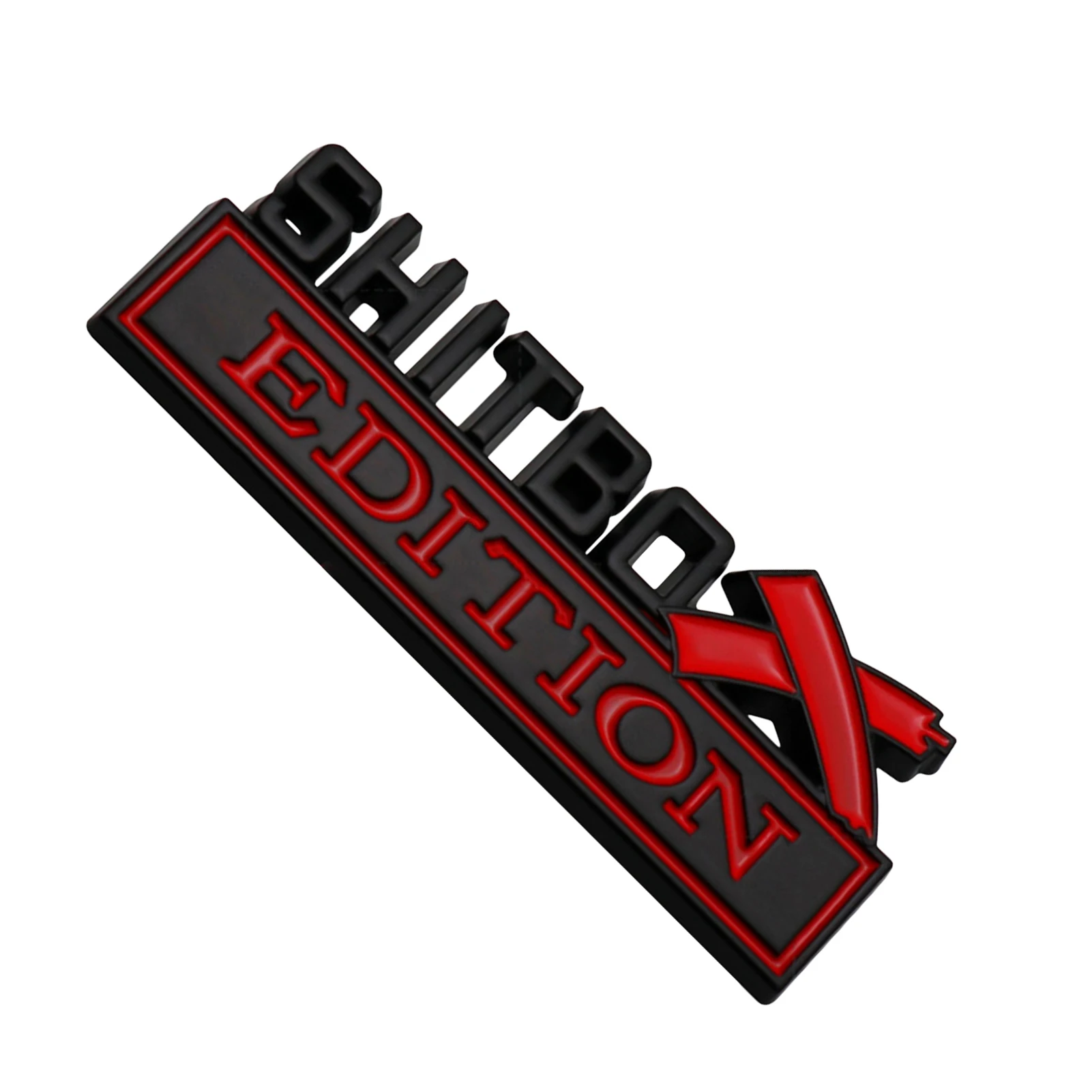 

SHITBOX эмблема «EDITION» 3D значок крыло наклейка автомобильная задняя дверь наклейка авто мотоцикл значок Замена автомобиля Декор