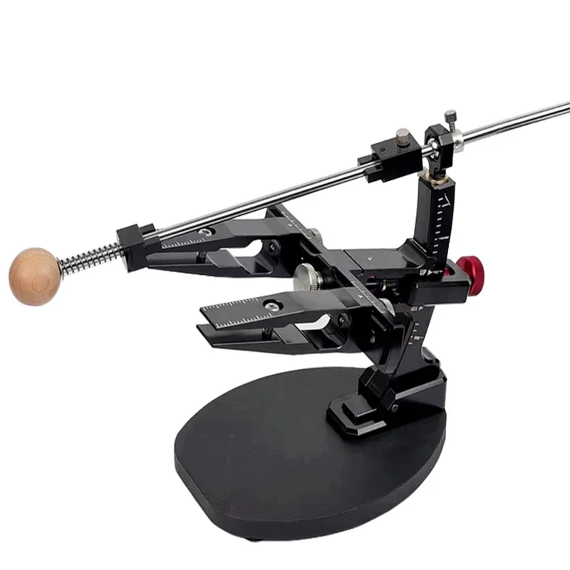 Профессиональная точилка для ножей с фиксированным углом и вращением на 360 °