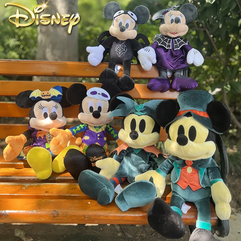 

Genuine Disney Mickey Mouse Minnie Mouse Cartoon Plush Toys Kawaii Soft Stuffed Doll Sofa Pillow Plush Toys For Girlfriend Gift