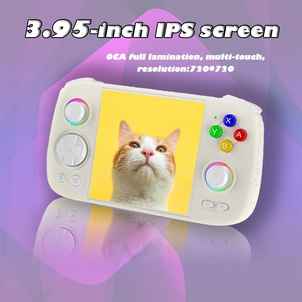Консоль игровая ручная ANBERNIC RG Cube 8 + 128 ГБ 3 95 дюйма Android 13