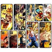 dragon ball goku anime for oppo gt master find x5 x3 realme 9 8 6 c3 c21y pro lite a53s a5 a9 2020 black phone case cover coque