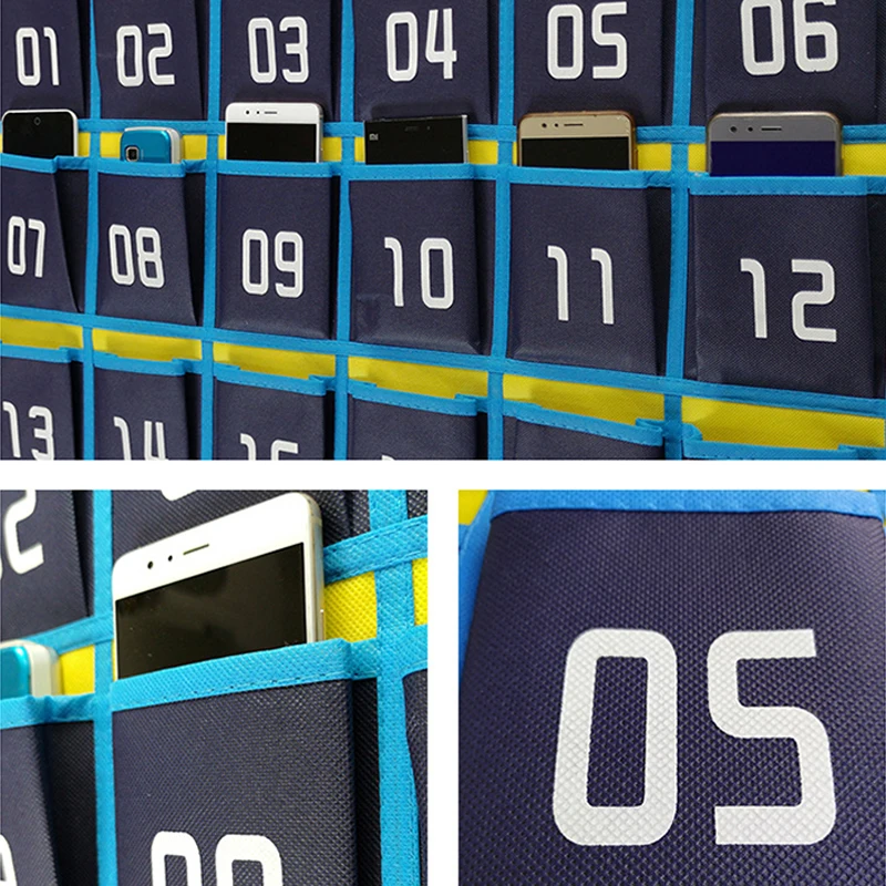 Чехол для мобильного телефона 18 24 30/36 48 54/60 карманов классная комната стен пакет