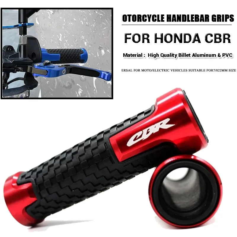 

Motorcycle Handlebar Grip Rubber Anti-slip Handle Bar Grips For Honda CBR650F CBR250R CBR600RR CBR1000RR CBR 650 250 600 1000