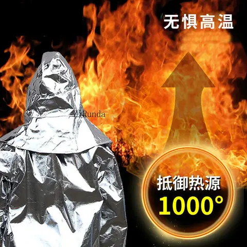 *Одежда для защиты от пожара, комплект 500/1000 градусов, высокотемпературная огнестойкая противопожарная защита