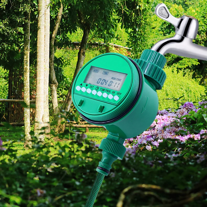 

Электронный автоматический домашний электромагнитный клапан с ЖК-дисплеем, таймер для полива садовых растений, таймер для полива, система контроля таймера