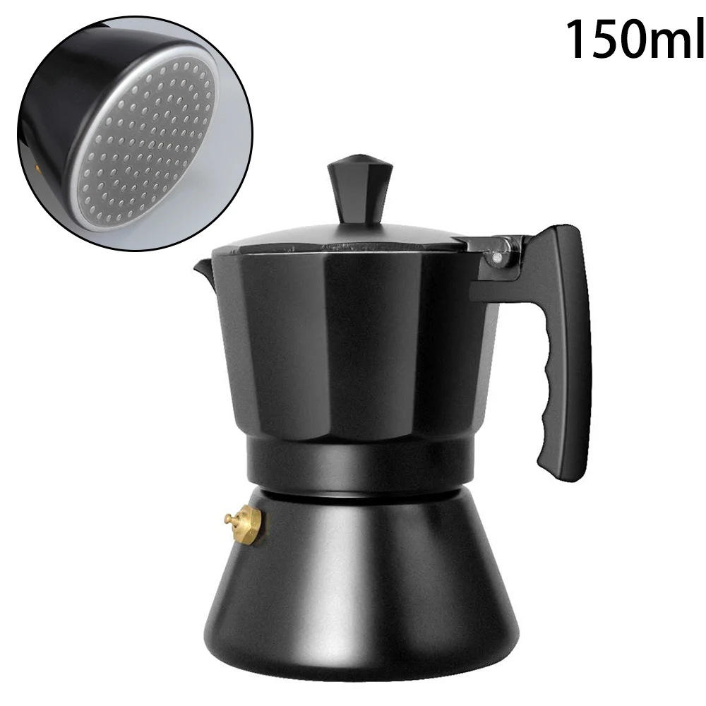 

Aluminum Moka Italian Mocha Pot Espresso Coffee Maker Induction Cooker Percolator Stove Top Pot Coffee Machine 3cup 6cup