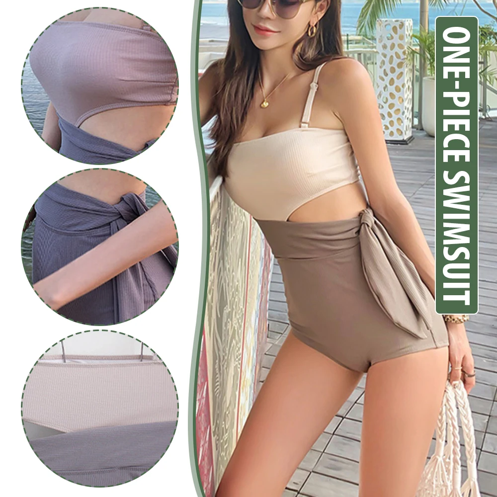 

Летний женский купальник с вырезом на талии, легкий купальник для бассейна, удобный летний купальник, распродажа