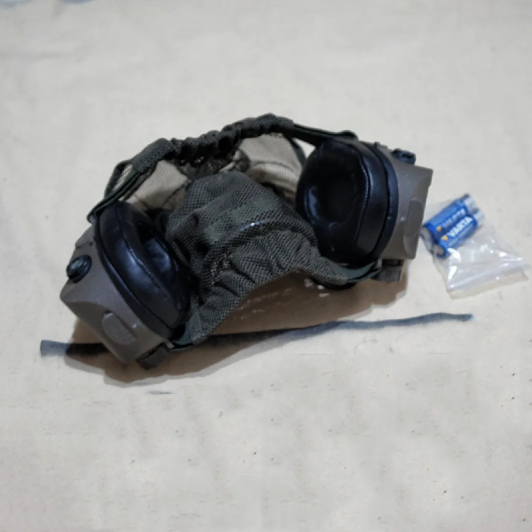 Уличный Тактический пикап и наушники с шумоподавлением маленький зеленый