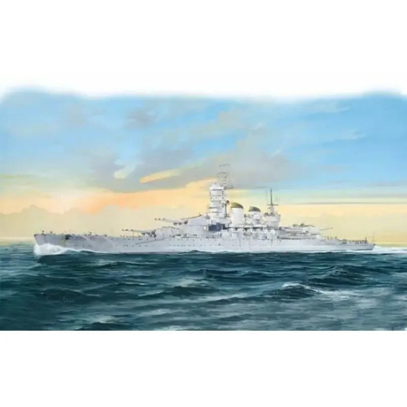 Trumpeter 05778 1/700 линкор итальянского флота RN Littorio 1941 г. — набор масштабной модели