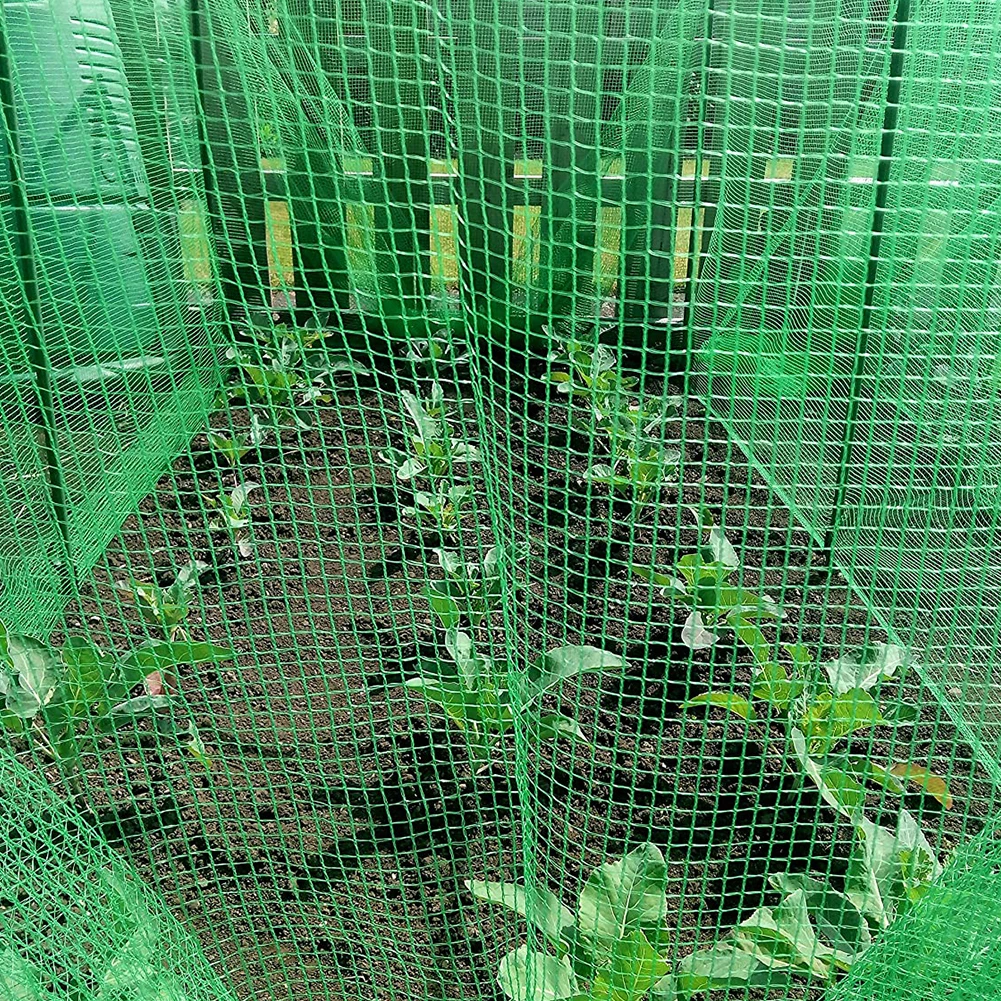 Сетка садовая полиэтиленовая для защиты от птиц защитная сетка растений овощей