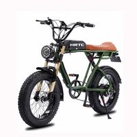 20 inch soft tail variable speed snow assist bicycle super ebike electric bicycle retro off road 500w power motor mountain bike
