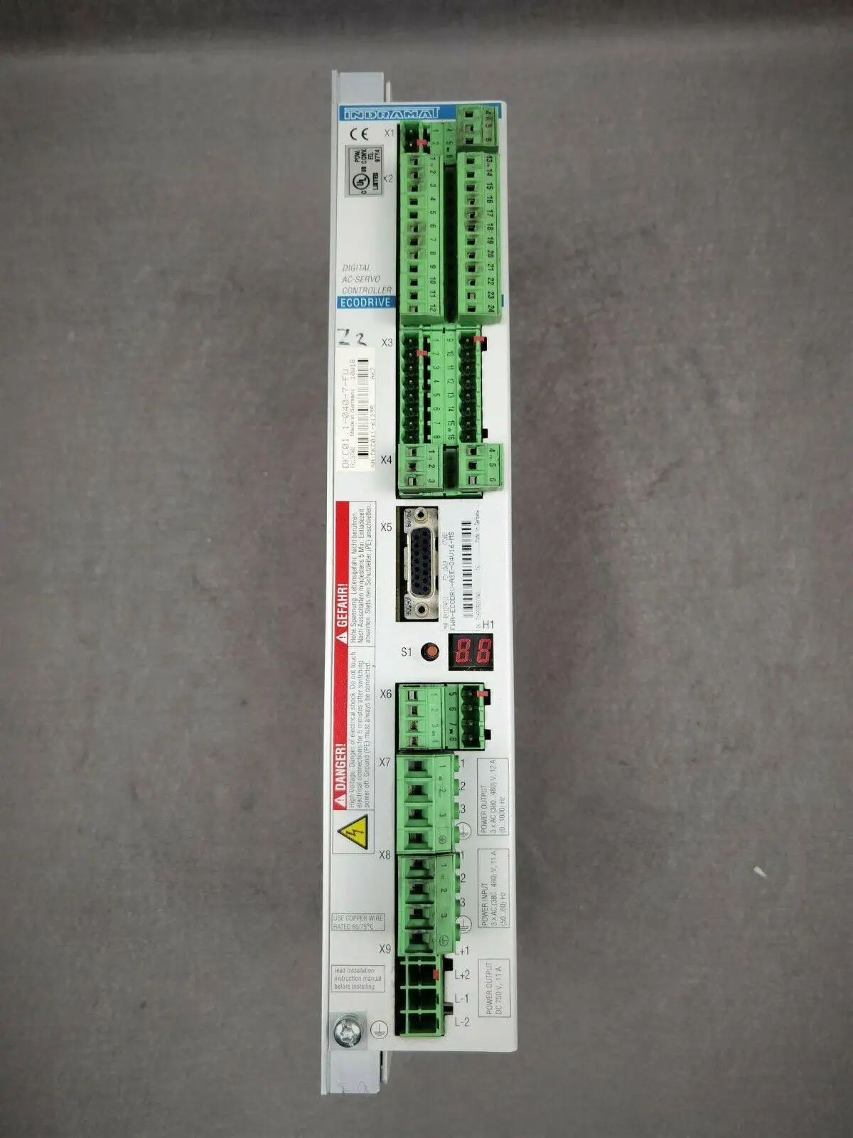 USED DKC01.1-040-7-FW servo driver in stock