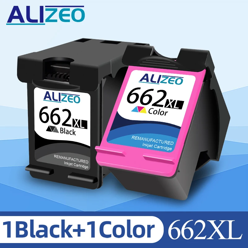 Фото Совместимый картридж 662XL для принтера HP662 HP 662 Deskjet 1015 1515 2515 2545 2645 3545 4510 4515 4516 4518 №1