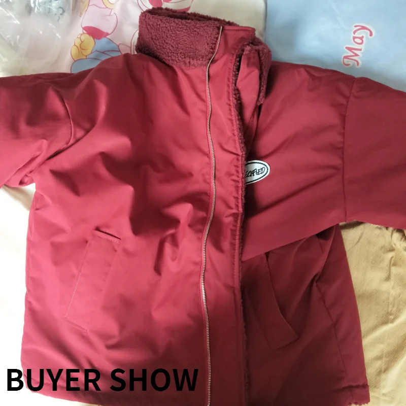 2021 New Fashion Teddy Fur Coat Women Fleece Jackets Winter Jacket Faux Lambs Fur Kawaii Coat Korean Students Parkas Oversized