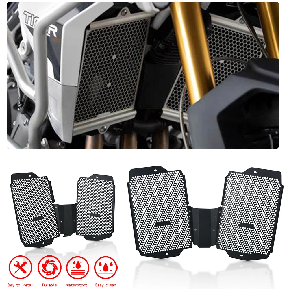 Для Tiger 900 Rally GT Pro 850 Sport 2020 2021 2022 2023 решетка радиатора мотоцикла защитная крышка