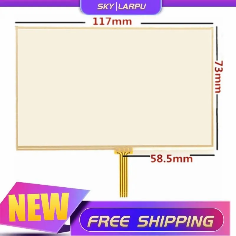 

Новая 5-дюймовая сенсорная панель для LMS500HF01 LMS500HF05 LMS500HF06, сенсорная панель дигитайзера, Сменное стекло, бесплатная доставка