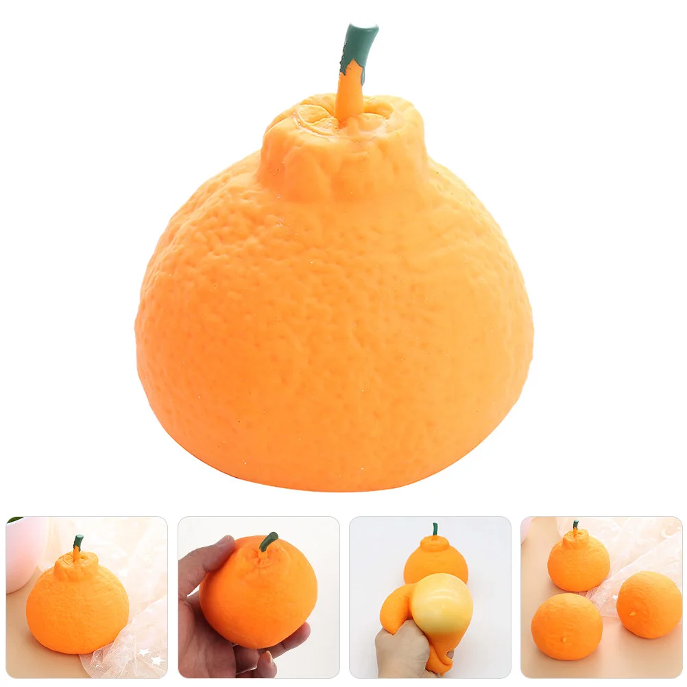 

Pinch Music Orange Stretchy Toy Toys Tricky Plaything Compact Sensory Funny Squeeze Kids