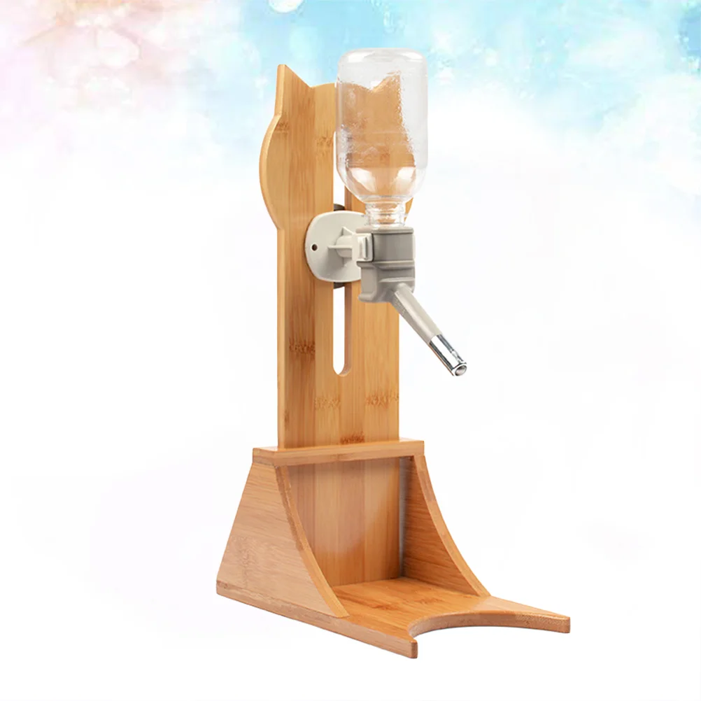 

Creative Pet Dog Hanging Wood Drinking Fountain Dog Water Dispenser Pet Supplies (Water Fountain Frame without Water