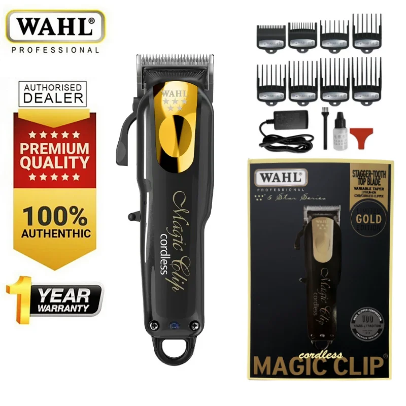 WAHL 8148 Hair clipper，5-star series Hair clipper, cordless Hair clipper, professional hairdresser tool men's beard trimmer