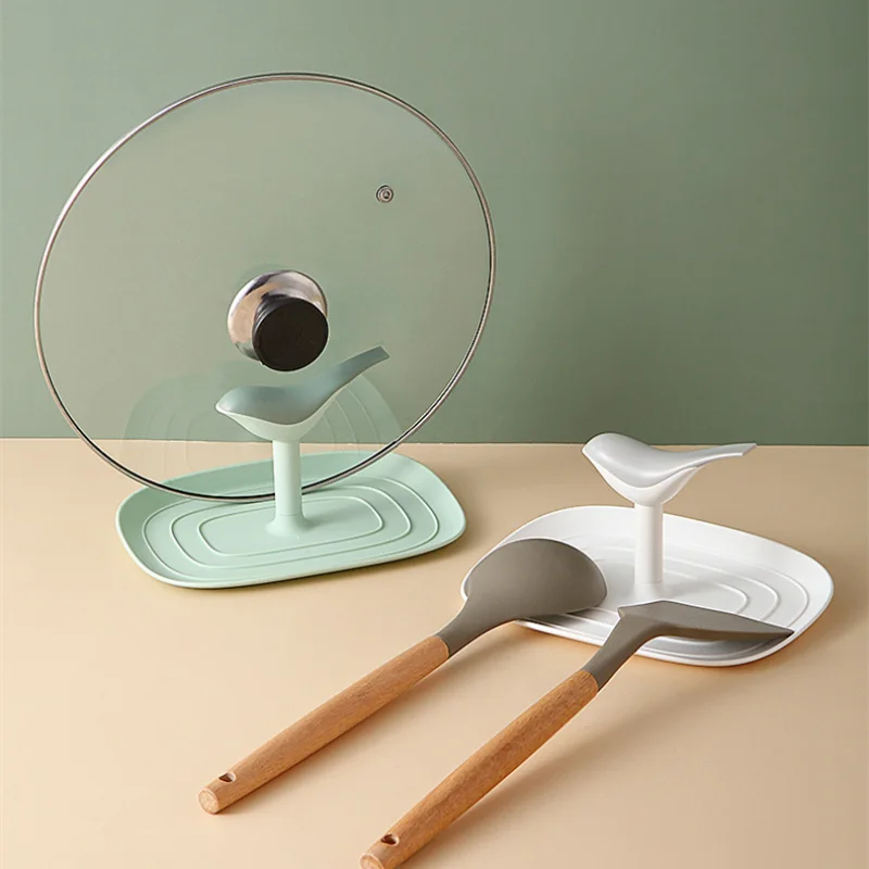 Подставка для ложки и крышки кастрюли съемная подставка посуды органайзер