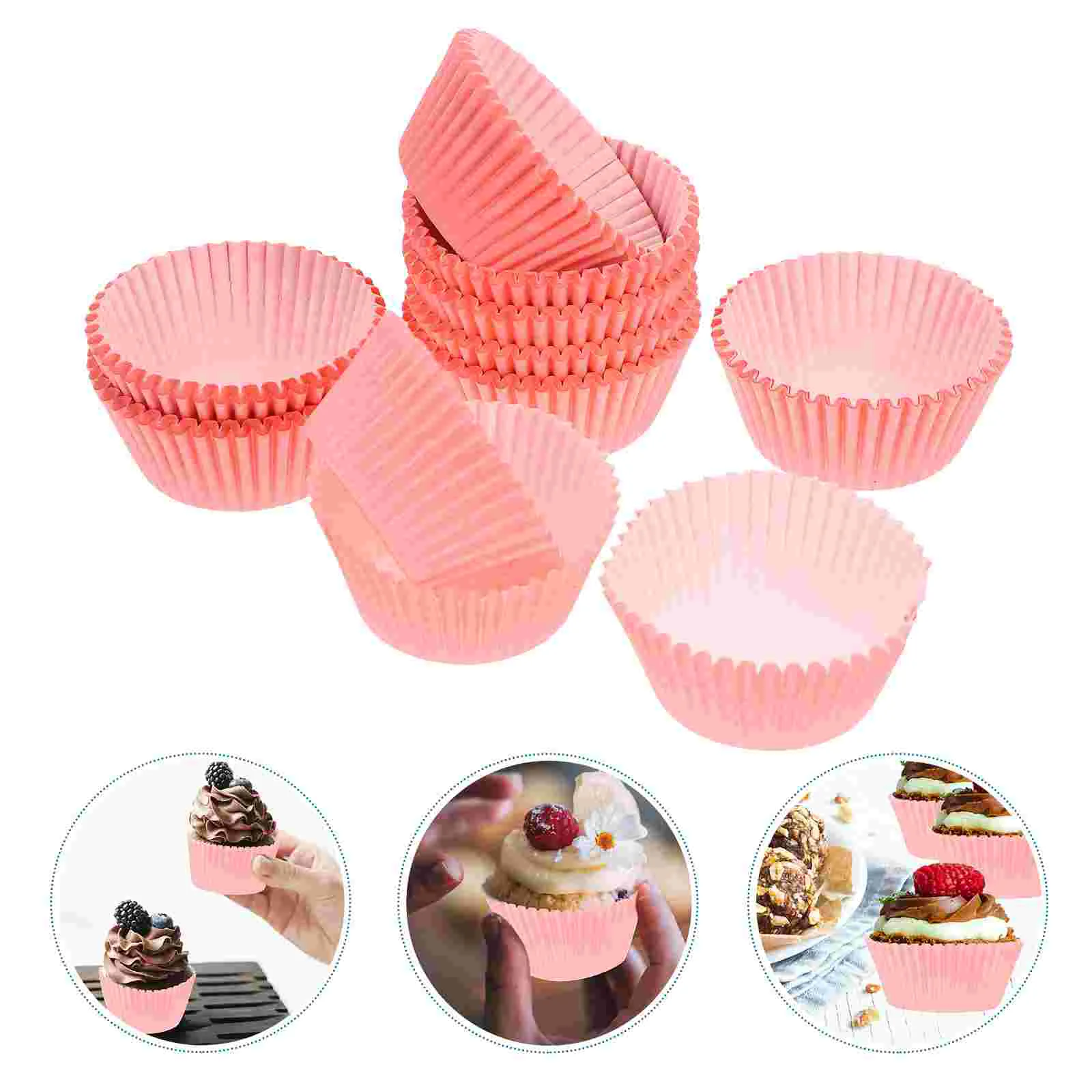 

Cupcake Liners Paper Muffin Baking Cups Wrappers Holder Wrapper Cup Cases Tulip Liner Packaging Dessertchristmas Wedding Mini