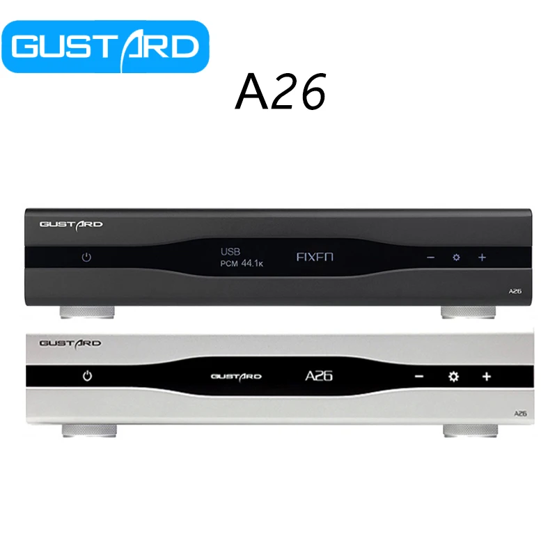 

Gustard A26 MQA Decoder Dual AK4499EX & AK4191 Support DSD512 PCM768K MQA384K DAC-A26 With Streamer/Renderer HIFI Original