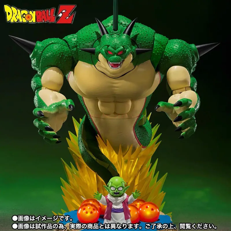 Фото Новая фигурка Bandai S.h. Фигуртс Драконий жемчуг Z Shf Namek Shenron Porunga Dende, Коллекционная модель, украшение, Подарочная игрушка №2