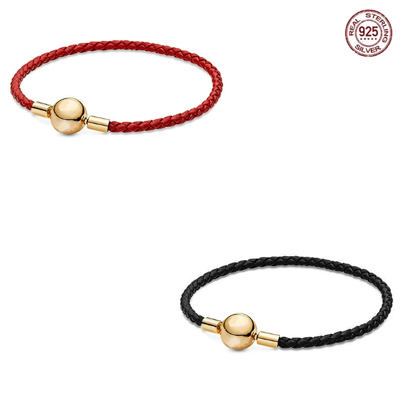 

Женский плетеный браслет Lucky из серебра 925 пробы