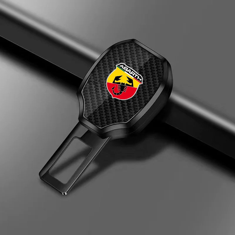 

Автомобильный зажим для ремня безопасности, карбоновый удлинитель, пряжка, заглушка, автомобильные аксессуары для интерьера для Fiat abarth 695 595 500 competizione 12 Spider