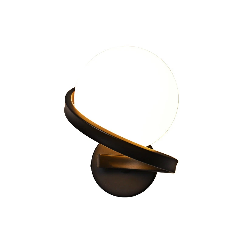 

Europe Modern LED Wall Lamps Bed Room Foyer Dining Room LED Lighting Black/White/Gold Body Warm/Cool Lights Lustre Home Decor CE