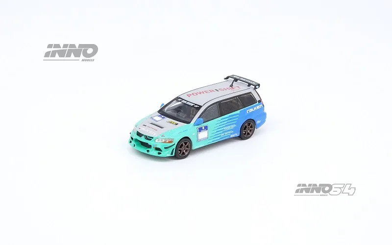 

INNO64 1:64 LANCER EVOLUTION IX Wagon FALKEN Livery Diecast Model Car