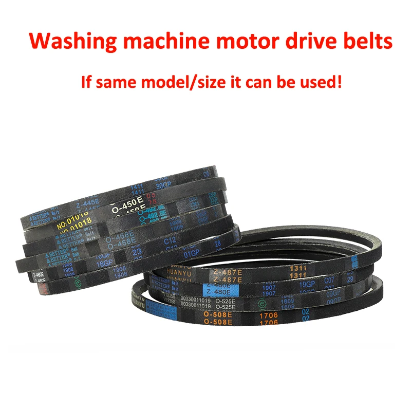 For Washing Machine Drive Delts 8PH1082EL 9EPH1082 O-460E 50.1CM O-470E 0-468E 0-445E 0-480E O-480E 52CM Motor Belts enlarge