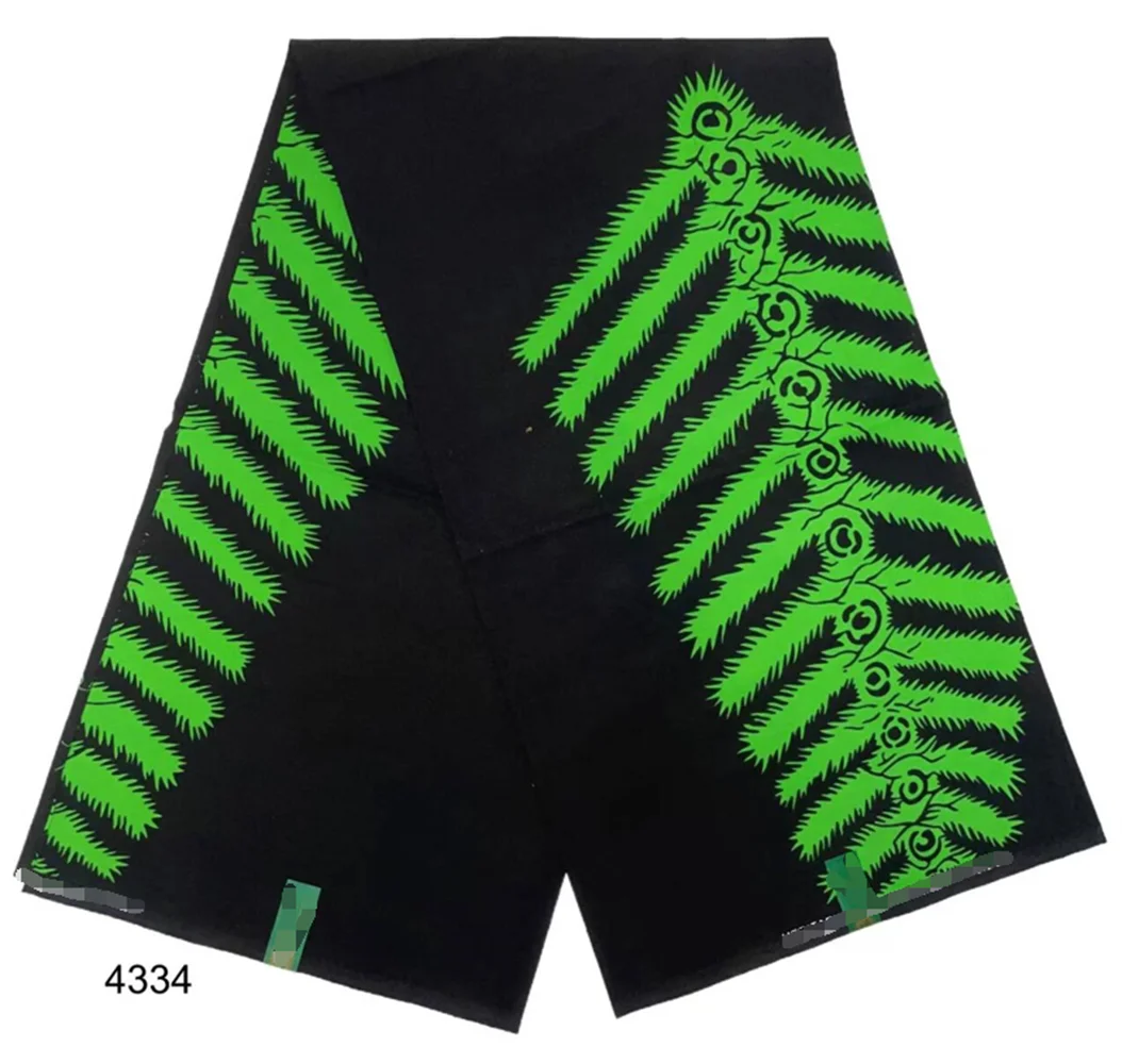 Настоящая Африканская восковая ткань воск в нигерийском стиле квадратная