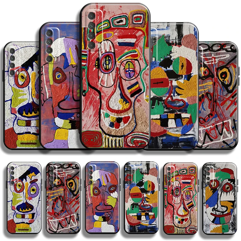 

Abstract Art Graffiti Painting For Huawei P Smart Z P P Smart 2021 Smart 2019 P Smart 2020 Phone Case Black Coque Soft Cover
