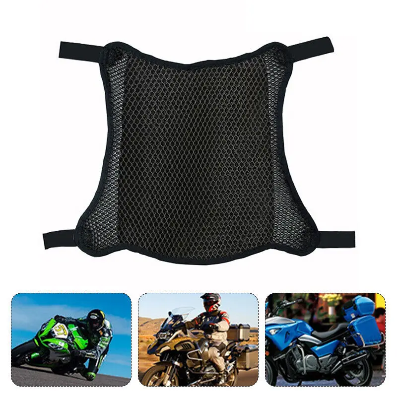 

Summer Motorcycle Breathable Cool Sunproof Seat Cushion Cover Heat Insulation Mounting Air Pad Motorbike Seat Protection