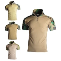big size t shirt army tactical shirt military uniform airsoft camouflage combat shirts men battle short sleeves hunting shirt