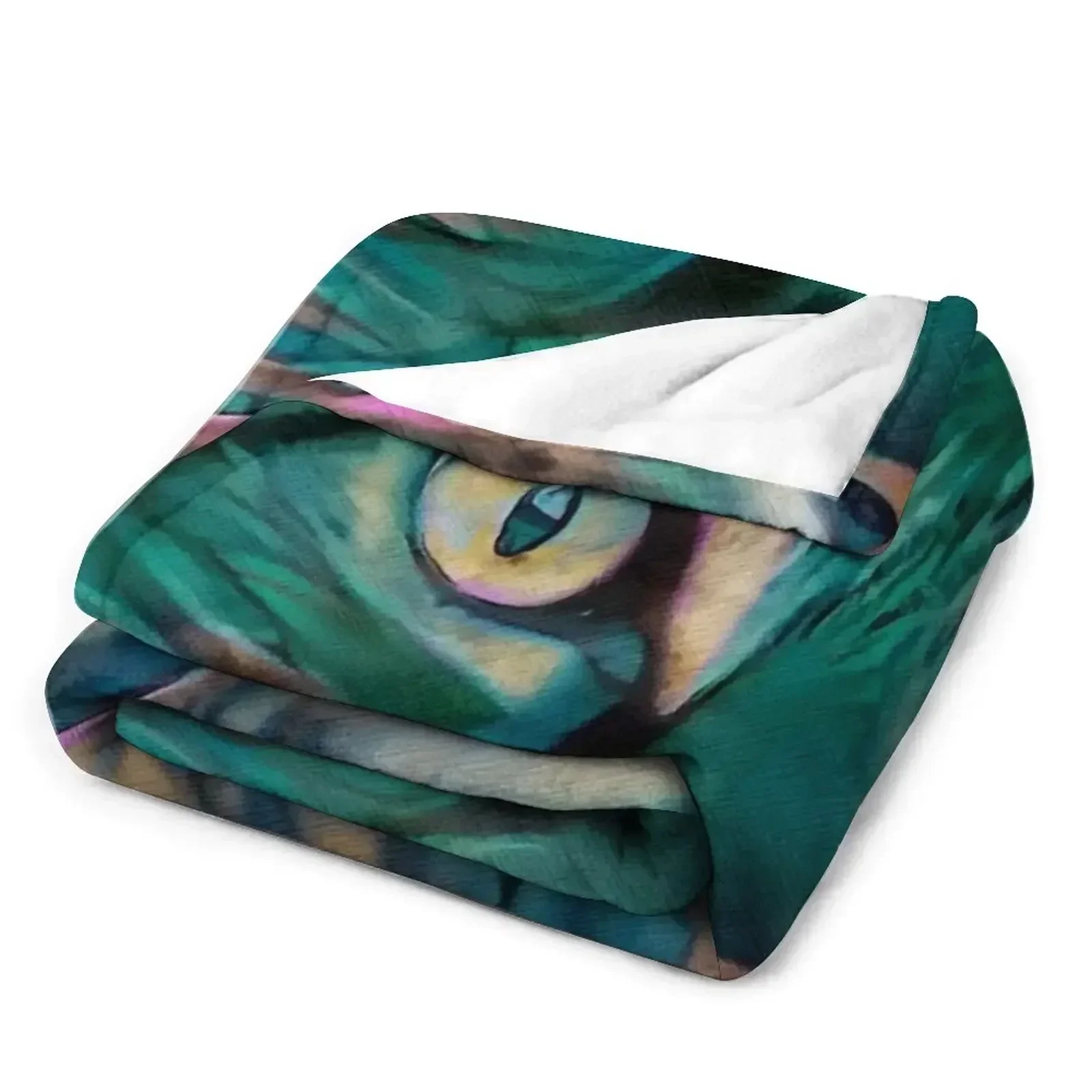 Мара verde кот чат леа рош картины котенок Плед Тяжелые движущиеся одеяла