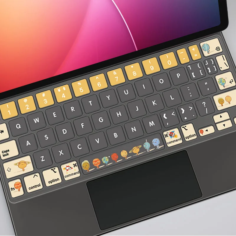 Защитный чехол Magic keyboard для ipad pro 12 9 дюйма силиконовая мультяшная пленка Air 4 5 2020 2021
