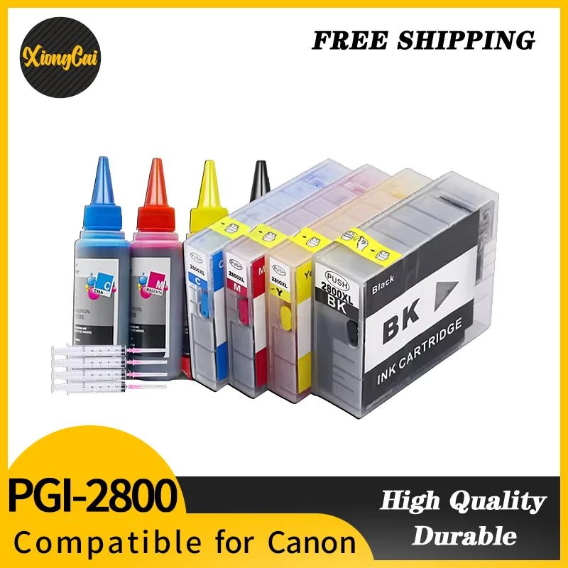Заправочный картридж PGI-2800 с чипом ARC для принтера Canon MAXIFY MB5080 iB4080 MB5180 MB5480 iB4180
