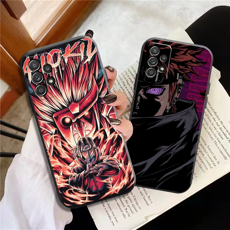 

NARUTO Anime Bandai Phone Cases For Samsung Galaxy S20 FE S20 Lite S8 Plus S9 Plus S10 S10E S10 Lite M11 M12 Soft TPU Coque