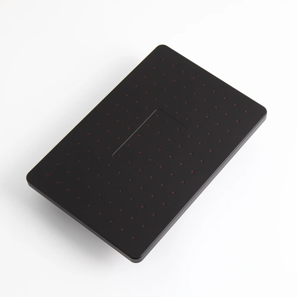 SINLAKU матовый черный набор для душа ванной комнаты дождевая насадка 8 дюймов